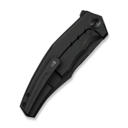 WE Knife Kyklos Black Titanium HandleBlack Stonewashed Bohler M390 BladeFrame Lock - KNIFESTOCK