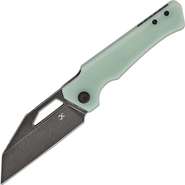 Kansept Egress Black Stonewashed 14C28N Jade G10 T1033A6 - KNIFESTOCK