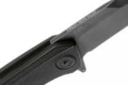 ANV Knives Z100 DLC black/Plain edge, GRN black - KNIFESTOCK