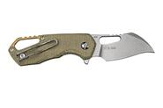 MKM ISONZO M390 Green canvas micarta BÖHLER M390 MK FX03M-1GC - KNIFESTOCK