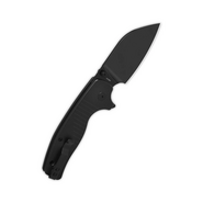QSP Knife Chefmaster Pocket knife Blade:14C28N, dark coating, G10, Linerlock QS163-A2  - KNIFESTOCK