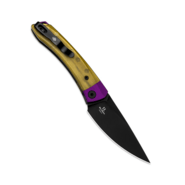 Kizer Liner Lock Mini Momo Vladimir Legachev Nitro-V Aluminium(Purple)+PEI V3663A1 - KNIFESTOCK