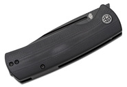 Petrified Fish PFP01 Beluga Black Stonewash K110 Black G10 PFP01DW - KNIFESTOCK