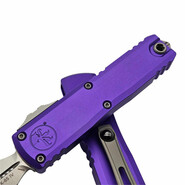 Microtech UTX-85 GEN IV D/E STONEWASH STANDARD PURPLE 12324-10PU - KNIFESTOCK