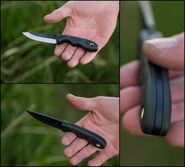 TOPS KNIVES Mini Scandi Couteau Vert/Noir G-10 MSK-GB - KNIFESTOCK