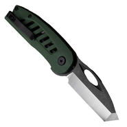 Bestech EXPLORER D2, Satin+Black, Green G10 BG37B - KNIFESTOCK