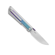 Kizer Quoll S45VN, Stonewash, Ti&amp;Crystalized Titanium Ki3733A2 - KNIFESTOCK