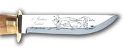 Marttiini Lapp knife 235 stainless steel/curly birch/leather/finger guard 235010 - KNIFESTOCK