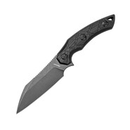 Fox Knives FOX EDGE LYCOSA 1 BLACK G10 HANDLE FE-018 - KNIFESTOCK