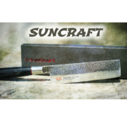 Dellinger Japan Nakiri Knife 170mm Suncraft Senzo Classic Damascus VG10 - KNIFESTOCK