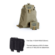 Magforce Foldable Backpack 17x13 Green #0230-2G - KNIFESTOCK