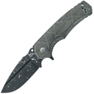 Fox Fox/Wander Tactical Uro Couteau pliant en acier inoxydable Niolox Acid two tones B - KNIFESTOCK