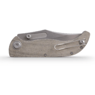 Vosteed Naga S35VN Stonewash Green Norplex UltreX™ Micarta A3902 - KNIFESTOCK