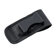 EKA 4&quot; Leather Sheath Black 20020 - KNIFESTOCK