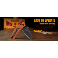 Kizer Mini Bulldog Nitro-V G10 V3672SHW1 - KNIFESTOCK