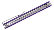 SENCUT Scitus Purple G10 Handle Gray Stonewashed D2 Blade S21042-2 - KNIFESTOCK