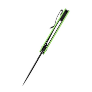Kansept Reverie Black TiCn Coated 154CM Grass Green G10 T2025A4 - KNIFESTOCK