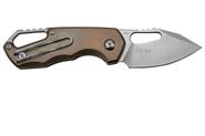 MKM ISONZO M390 Bronze anodized titanium BÖHLER M390 MK FX03M-3TBR - KNIFESTOCK