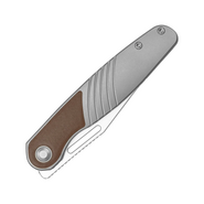Kizer Raze S45VN, Buborék kőmosott, teljes bőr &amp; Ti Ki3720A2 - KNIFESTOCK