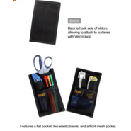 Magforce Stationery Pouch Black #3507B - KNIFESTOCK