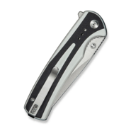 Sencut Regnator White / Black G10 HandleSatin Finished 9Cr18MoV BladeLiner Lock - KNIFESTOCK