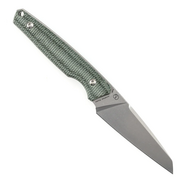 Tenable Parr Stonewashed 14C28N Green Micarta G011B5 - KNIFESTOCK