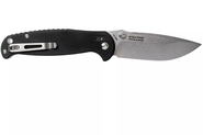 REAL STEEL H6 Blue Sheep Black Stonewashed RE-7762 - KNIFESTOCK