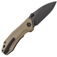 Petrified Fish PFP04 Havrog Black Stonewash K110 khaki Micarta PFP04KAMDW - KNIFESTOCK