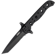 CRKT M16® - 10KSF TANTO BLACK WITH TRIPLE POINT™ SERRATIONS CR-M16-10KSF - KNIFESTOCK