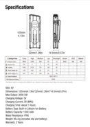 Lanternă Klarus Flat Tac X2 3000lm/40h Flat Tac X2 - KNIFESTOCK