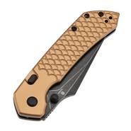 Tenable Knives Fenrir Blackwash Nitro V, Bronsanodiserad Aluminium+ Fiskfjäll - KNIFESTOCK