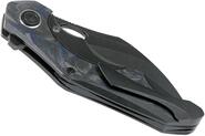 Bestech NOGARD M390, Black Stonewash, Titanium+Black blue marble carbon fiber inlay, Black stonewas - KNIFESTOCK