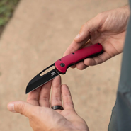 SOG ESCAPE FL / 3&quot; BLADE / BLISTER PACK / RED + BLACK SOG-14-52-03-57 - KNIFESTOCK