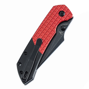 Tenable Fenrir BW 14C28N Dark Red Aluminum + Black Aluminum T1034S3 - KNIFESTOCK