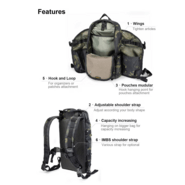 Magforce IMBS 17&quot; Task Force Backpack - waxed cotton Brown #W7106BR - KNIFESTOCK