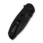 Civivi Triptych Black G10 HandleBlack Stonewashed 14C28N BladeButton Lock - KNIFESTOCK