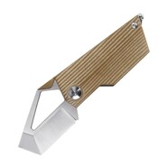 Kizer CyberBlade Folding Knife, Micarta Handle V2563A2 - KNIFESTOCK