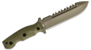 Halfbreed Blades Large Survival Knife - Fixed Blade LSK-01 ODG - K110 - KNIFESTOCK