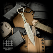 Halfbreed Blades Compact Clearance Knife XL - Fixed Blade CCK-01 XL ODG - K110 - KNIFESTOCK
