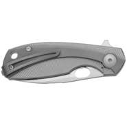 Viper LILLE Drop Point Satin M390, Bead Blasted Titanium V5962TITI - KNIFESTOCK