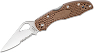 Spyderco Meadowlark 2 Lightweight Brown BY04PSBN2 - KNIFESTOCK