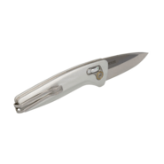 SOG ONE ZERO AU? / 3.1&quot; DROP POINT BLADE / BOX / SILVER + CHROME SOG-15-73-03-57 - KNIFESTOCK