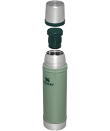 Stanley  termoska The Legendary Classic Bottle 590 ml/20oz Hammertone Green 10-11345-042 - KNIFESTOCK