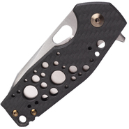 Couteaux FOX FOX/VOX SURU PLIANT. MAN. FIBRE DE CARBONE/CADRE EN TITANE SABLÉ - LAME M390 FX-526 TCB - KNIFESTOCK