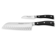 Wusthof CLASSIC IKON Messenset 2-delig - Santoku, groentemes 1120360201 - KNIFESTOCK
