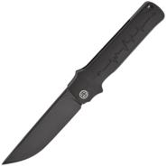 Petrified Fish PFB04 Tena Black Stonewashed D2 Black G10 PFB04DDW - KNIFESTOCK