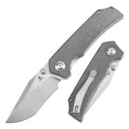 Tenable Fermi Stonewashed 14C28N Liner Lock T1122A3 - KNIFESTOCK