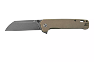 QSP Knife Penguin Plus 20CV, Titanium, Bronze Stonewashed QS130XL-B - KNIFESTOCK