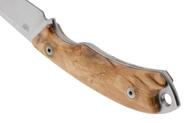 MKM POCKET TANGO 2 – MAGNACUT LAMBSF. Satin Fixed bld, manico in OLIVE WOOD, +POCKET L - KNIFESTOCK