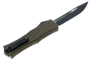 Microtech HERA II MINI S/E BLACK STANDARD OD GREEN 1703M-1OD - KNIFESTOCK